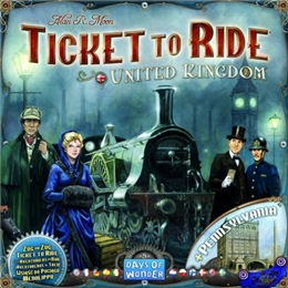 TICKET TO RIDE UK/PENNSYLVANIA (MAP COLLECTION) #5
